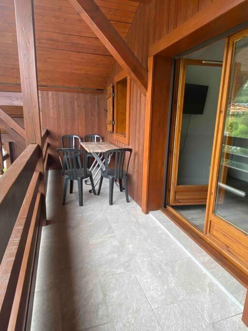 Ferienwohnung Praz Sur Arly - Proche Des Pistes Et De Megeve Exterior foto