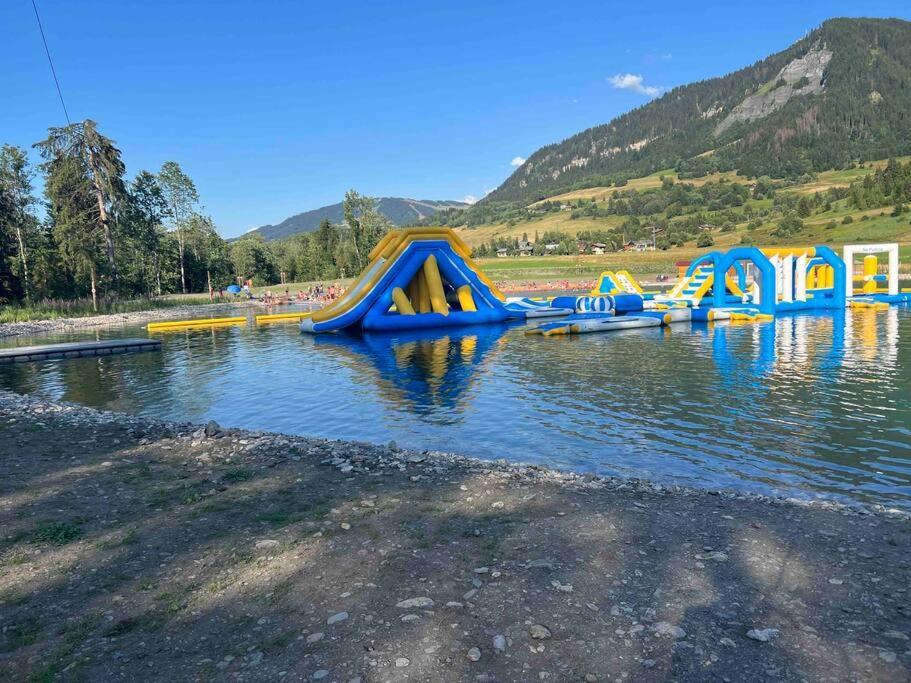 Ferienwohnung Praz Sur Arly - Proche Des Pistes Et De Megeve Exterior foto