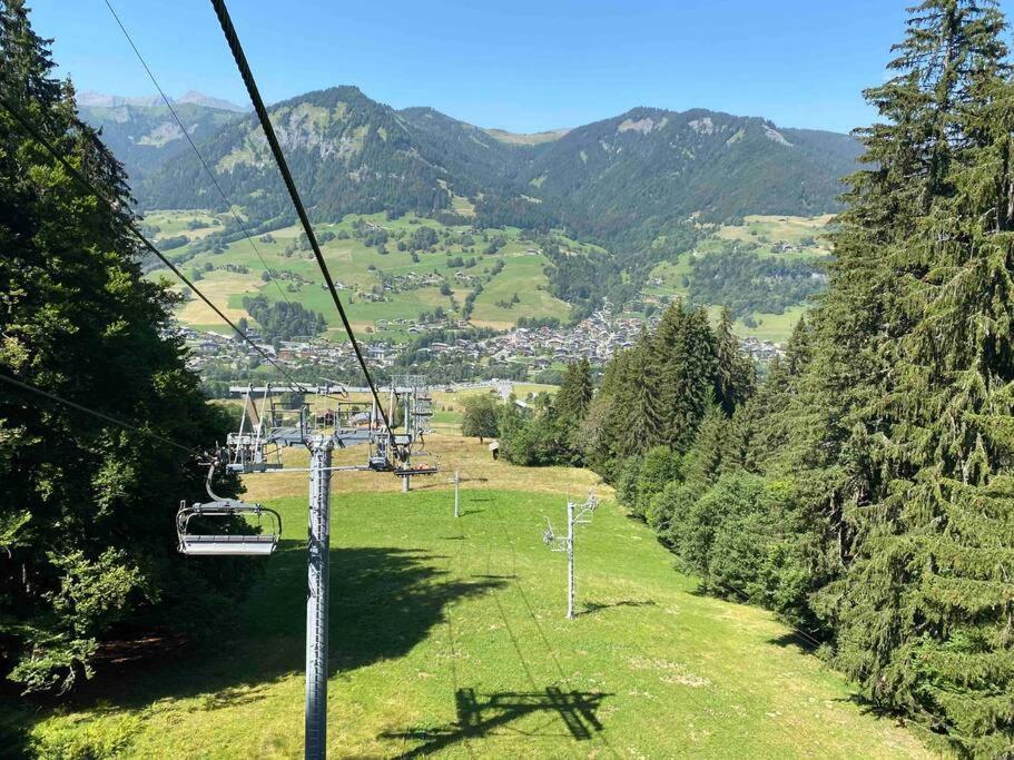 Ferienwohnung Praz Sur Arly - Proche Des Pistes Et De Megeve Exterior foto