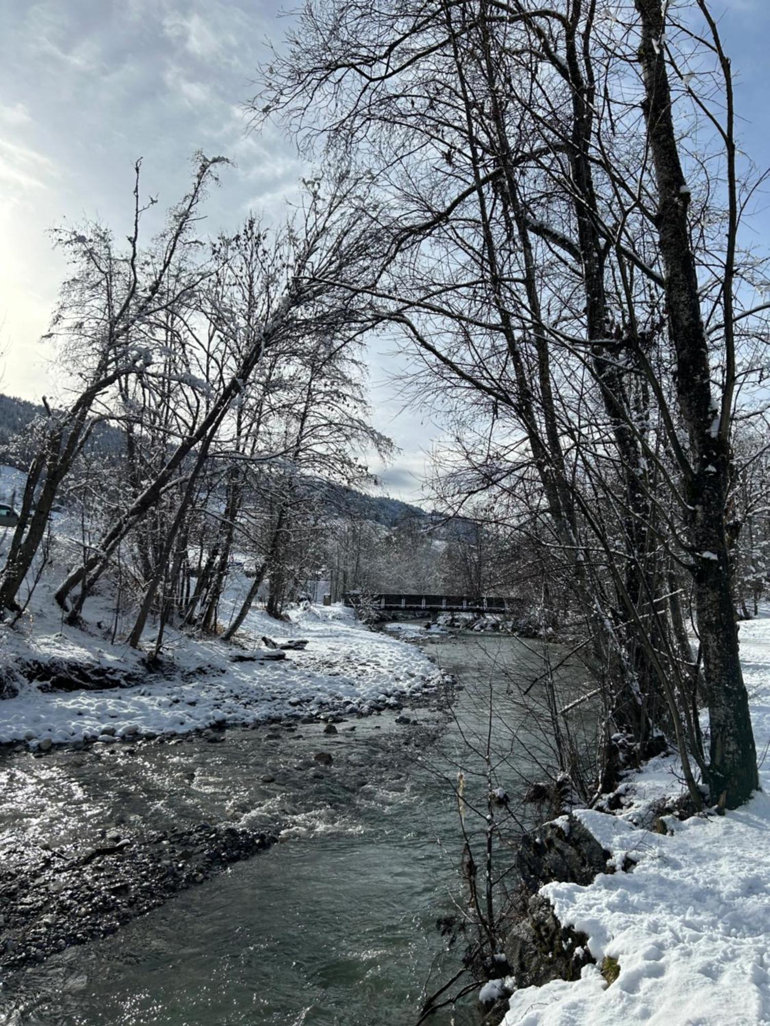 Ferienwohnung Praz Sur Arly - Proche Des Pistes Et De Megeve Exterior foto